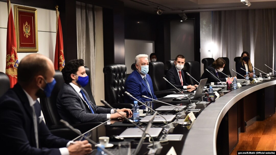 Prva sesija nove vlade Crne Gore, 7. decembar, 2020. 