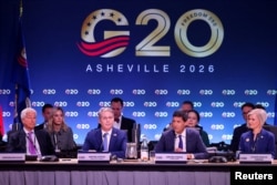US officials host G20 finance ministers and central bank governors in North Carolina on August 31.