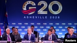 US officials host G20 finance ministers and central bank governors in North Carolina.