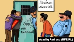 Gündüz Ağayevin karikaturası