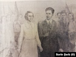 Ion Șinca - 1 Mai 1939. Tablou din expoziția jubiliară reprodus în presa vremii