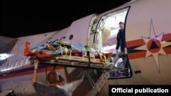 Обгоревший мальчик из Северной Осетии доставлен в Москву