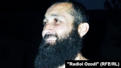 Tajikistan/Vahdat city -- Parviz Tursunov, the player of tajik football club of "Khair" with beard, 18July2011