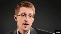 Former U.S. intelligence contractor Edward Snowden