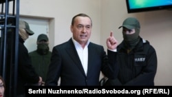 Засідання з обрання запобіжного заходу колишньому народному депутатові Миколі Мартиненку. Київ, 21 квітня 2017 року