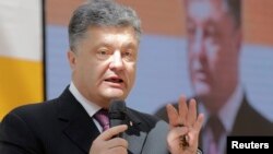 Chocolate tycoon Petro Poroshenko is the favorite to win.