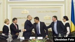 Лидеры партий, входящих в коалицию
