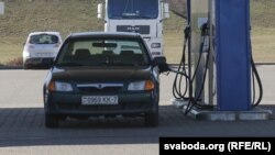 Belarus - The petrol station, Minsk, 09apr2015