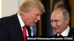 President i SHBA-së, Donald Trump, dhe ai i Rusisë, Vladimir Putin 