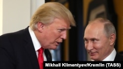 Дональд Трамп и Владимир Путин, 11 ноября 2017