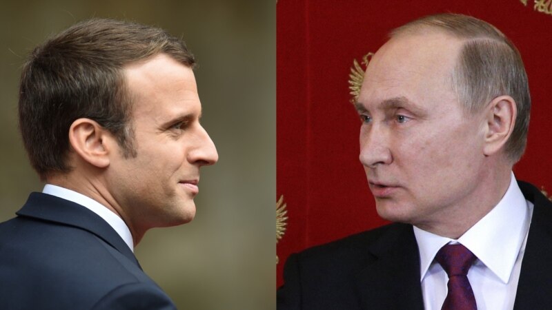 Macron zatražio od Putina da prekine napade na Ukrajinu