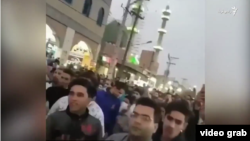 Під час одного з протестів в Ірані 4 січня 2018 року, відеокадр