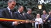 Iurie Leanca, H.R. Patapievici, Teodor Baconschi, Vitalie Ciobanu al inaugurarea ICR la Chișinău