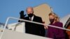 U.S. President-elect Joe Biden and his wife Jill disembark a plane at Joint Base Andrews in Maryland, U.S. January 19, 2021. 