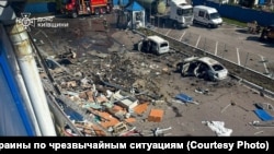Последствия обстрела Киевской области, 5 июня 2026 года