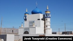 ABŞ-da bir metjit. Illýustrasiýa