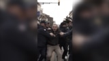 Police have violently dispersed peaceful demonstrations against election results in the Georgian capital which protesters claim were rigged.