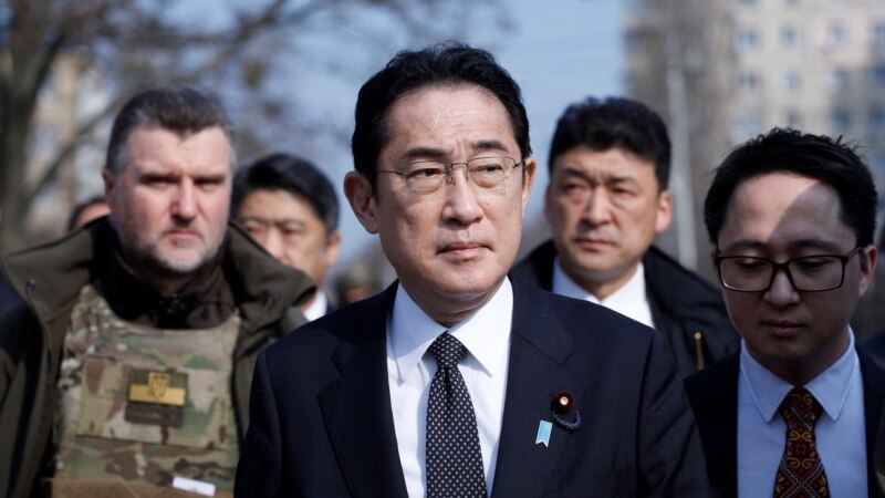 Ukrajina pozdravila posetu japanskog premijera