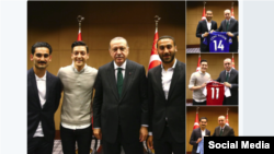 Mesut Ozil - i dyti nga e majta.