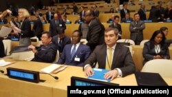 Лилиан Дарий на заседании Генеральной ассамблеи ООН