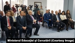 Rectori și reprezentanți ai universităților participă la lansarea campaniei „Învață în Moldova”, Chișinău, 27 februarie 2025