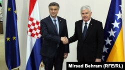 Andrej Plenković i Drgan Čović