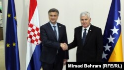  Andrej Plenković i Dragan Čović