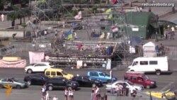 Світ у відео: У Києві відновлено рух транспорту Хрещатиком