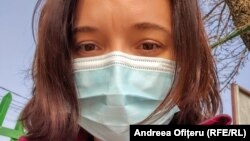 Andreea Ofițeru, jurnalist Radio Europa Liberă, povestește cum s-a simțit după ce a primit prima doză de vaccin AstraZeneca