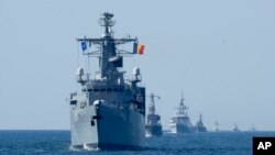 NATO-hadgyakorlat a Fekete-tengeren 2021. július 9-én