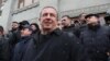 Armenia - Prosperous Armenia Party leader Gagik Tsarukian takes part in an opposition rally in Yerevan, February 20, 2021.