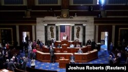 Predsjednica Predstavničkog doma SAD-a Nancy Pelosi u Predstavničkom domu SAD, Washington