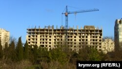 Иллюстративное фото: Крым, Севастополь, строящиеся многоэтажные дома
