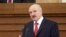 Belarus -- Belarusian President Alyaksandr Lukashenka delivers his annual message before the Parliament, in Minsk, April 21, 2016
