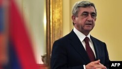 Armenian President Serzh Sarkisian 