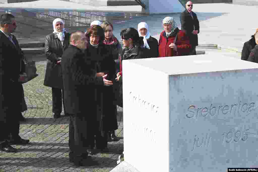 US Ambassador Maureen Cormack visited the Potocari Memorial Center in Srebrenica