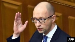 Ukrainian Prime Minister Arseniy Yatsenyuk 