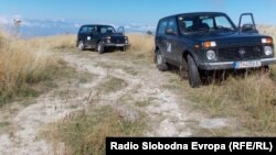 Архивска фотографија: Земјен пат кој води до врвот Кајмакчалан на планината Ниџе