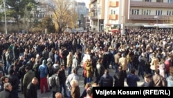 Protest opozicije, Priština