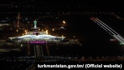 Türkmenistanyň täze halkara aeroporty 