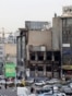 Clădire din Teheran incendiată în timpul celor mai mari proteste din Iran de la Revoluția Islamică din 1979 și până în prezent. 