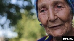 Marija Horpinič stanovnica sela Opitne u istočnoj Ukrajini