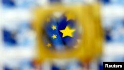 Detalj sa zastave Evropske unije