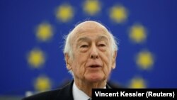 Valery Giscard d'Estaing u Strasbourgu, Francuska, 2009.