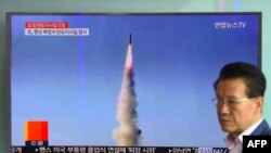 Выпрабавальны пуск ракеты ў Паўночнай Карэі, 22 траўня 2017