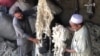 کراچۍ کې د افغانانو د قالينو له کارخانو يوه پاتې ده چې اوس يوازې تارونه جوړوي