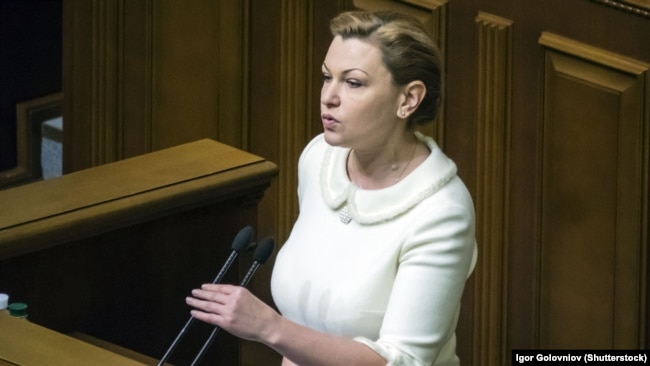 Оксана Продан у Верховній Раді
