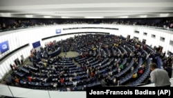 У залі засідань Європейського парламенту, Страсбург, фото 2 липня 2019 року