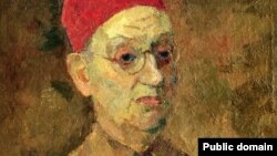 Картина Роберта Фалька "Автопортрет в красной феске"