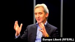 Iurie Leancă în studioul Europei Libere